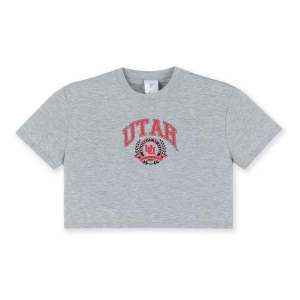 ZooZatZ Girls' Utah Utes Boxy Crop