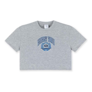 ZooZatZ Girls' BYU Cougars Boxy Crop