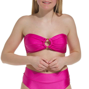 Women's Heat Swimwear Bandeau Swim Bikini Top Juniors XLarge Vibrant