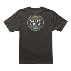 Kids' Salty Crew Simple Fade T-Shirt Small Black