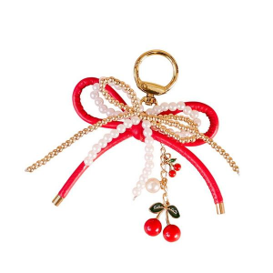 Women Darling Effect Layered Bows lanyards-keychains