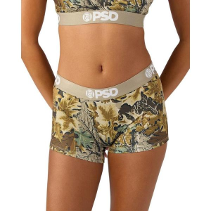Women's PSD Realtree Boy Shorts Underwear Small Camo