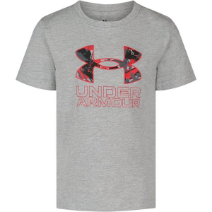 Under Armour Tech Core Fill T-Shirt Toddler 2T Mod Grey Heather