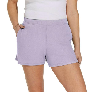 Women's Fornia Ribbed Pocket Pajama Shorts XLarge Lavender