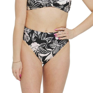 Women's Cupshe Wide Banded High Waist Swim Bottoms Contemporary Small Multi