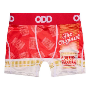 Boys' ODD SOX OG Cup Noodles Boxer Briefs Underwear Large Red