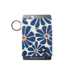 Thread Elastic Card Holder Emmeline Navy