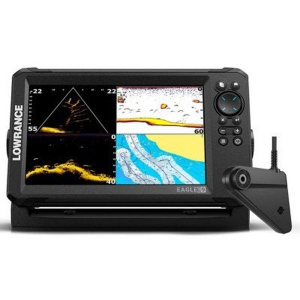 Lowrance Eagle Eye 9 Fish Finder with Live Sonar Transducer