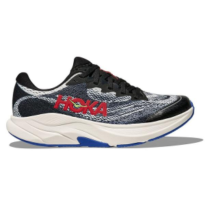 Kids' HOKA Rincon 4 Running Shoes Big 5 Regular Black/Cobalt Blue