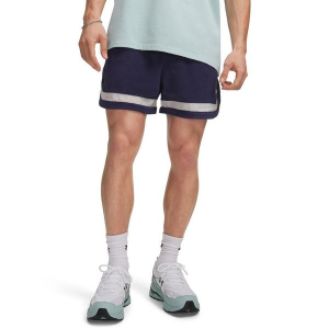 Men's Under Armour Icon Sportswear Terry Shorts Medium Midnight Navy/White