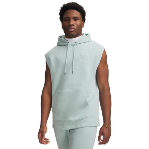 Men's Under Armour Icon Fleece Sleeveless Hoodie 2XLarge Enamel Blue/White