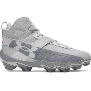 Men's Under Armour Harper 10 RM Molded Baseball Cleats 11.5 Baseball Gray/Titan Gray/Baseball Gray