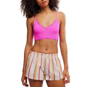 Women's Free People Heirloom Seamless Bralette M/L Dream Pop