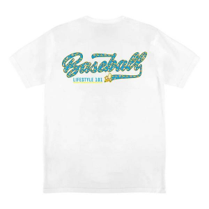 Boys' Baseball Lifestyle 101 Banana T-Shirt Youth XLarge White