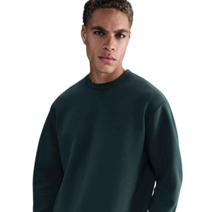 Men's Nike 24.7 ImpossiblySoft Dri-FIT Crewneck Sweatshirt Small Seaweed/Black Spruce