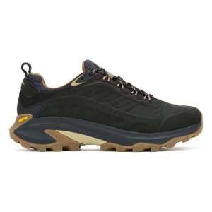 Men's Merrell Moab Speed 2 Leather Hiking Shoes 11.5 Regular Black