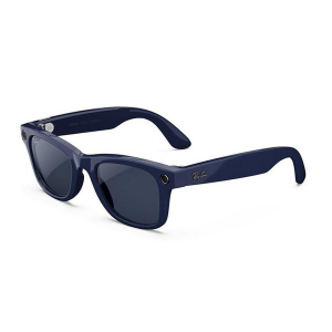 Men's Ray-Ban Meta Wayfarer Gen 2 Sunglasses Shiny Cosmic Blue/Sapphire Transitions