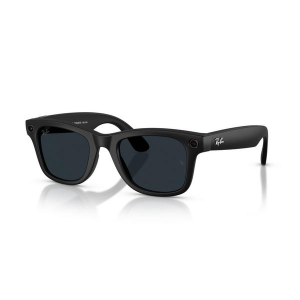 Men's Ray-Ban Meta Wayfarer Gen 2 Sunglasses Matte Black/Grey Transitions