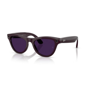Women's Ray-Ban Meta Skyler Gen 2 Sunglasses Shiny Mystic Violet/Amethyst Transitions