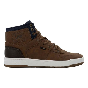 Men's Lee Daybreaker Hi Sneakers 6.5 Regular British Tan/Chocolate