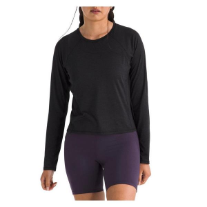 Women's The North Face Jaida Long Sleeve T-Shirt Medium TNF Black Dark Heather