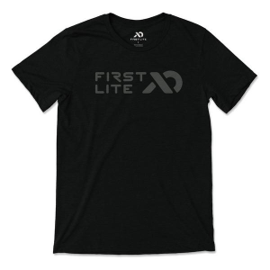 Men's First Lite Logo T-Shirt Medium Black