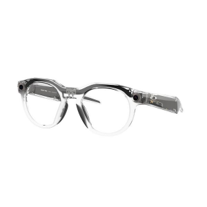 Men's Oakley Meta HSTN Sunglasses Clear/Transparent Grey