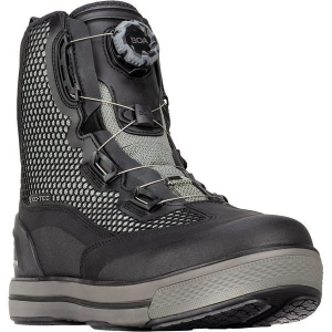 Men's Korkers Chrome LT FXD Kling-On Fly Fishing Wading Boots Outdoor 10 Black Grey
