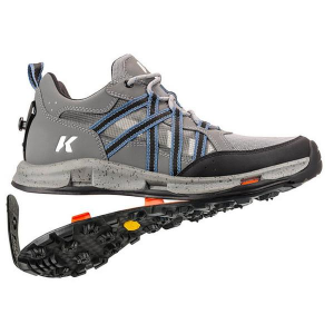 Men's Korkers All Axis Vibram XS Trek Sole Fly Fishing Wading Boots Outdoor 10 Grey