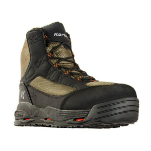 Men's Korkers Greenback Fly Fishing Wading Boots Outdoor 11 Dried Herb/Black
