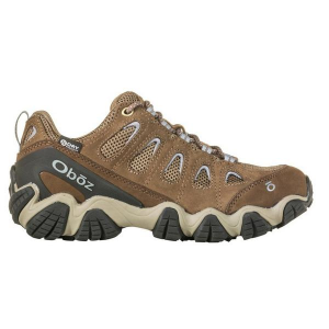Women's Oboz Sawtooth II Low Shoes 9.5 Wide Brindle / Tradewinds Blue