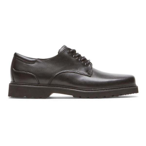 Men's Rockport Northfield Dress Shoes Wide 8.5 Black Leather