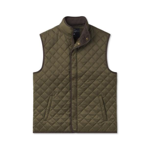 Southern Marsh Huntington Quilted Vest 2XLarge Dark Olive