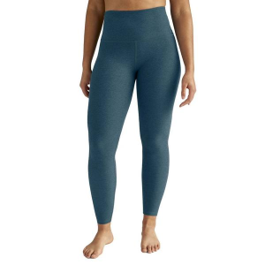 Women's Beyond Yoga Spacedye Caught in the Midi High Waisted Yoga Leggings XLarge Blue Gem