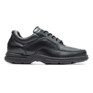 Men's Rockport Eureka Sneakers 10 Regular Black Leather