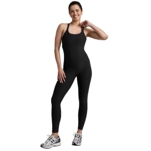 Women's Beyond Yoga Spacedye Play The Angles Onesie Small Darkest Night