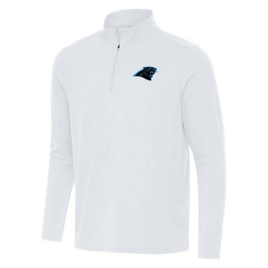Carolina Panthers Antigua Intent 1/4 Zip Small White