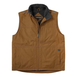 Men's Dri Duck Rigor Work Vest XLarge Saddle