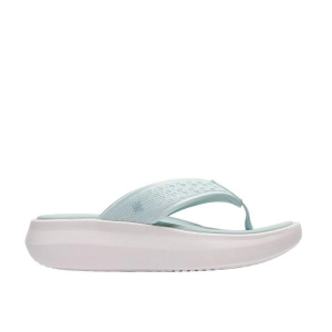Women's Clarks Solevana Post Flip Flop Sandals 9 Seafoam Green