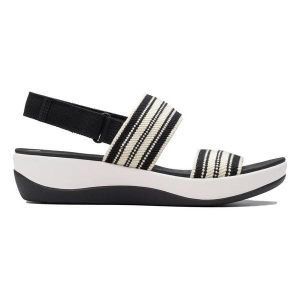 Women's Clarks Arla Stroll Sandals 8 Black Multi