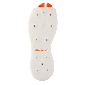 Korkers Men's Studded Felt Sole 9 White Orange