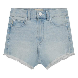Girls' DL1961 Lucy High Rise Jean Shorts 8 Poolside Frayed