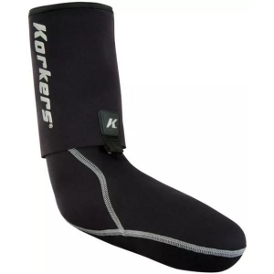 Korkers I-Drain 3.5mm Neoprene Guard Crew Socks XLarge Black