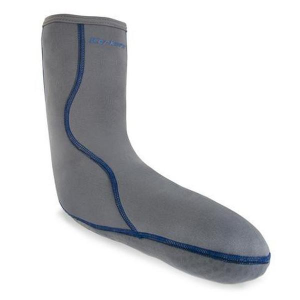 Men's Korkers I-Drain Neoprene Wading 2.5MM Crew Socks Medium Grey 2 Pack