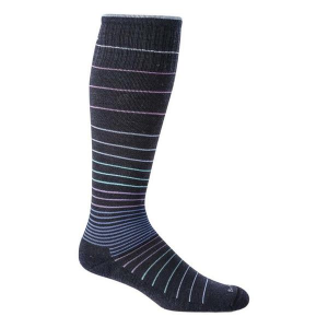 Women's Sockwell Circulator Moderate Graduated Compression Crew Socks S/M Navy