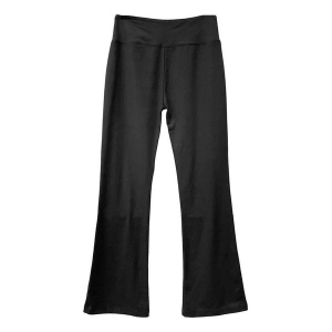 Girls' Suzette Brush Poly Flare Leggings 6 Black