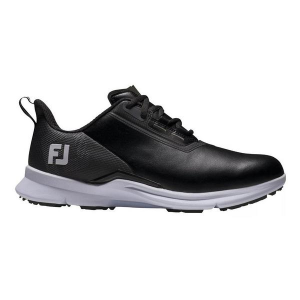 Men's FootJoy Fuel Spikless Golf Shoes 11 Regular Black/White