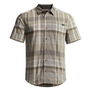 Men's Sitka Ambarry Button Up Shirt Medium Herb Green Spring Plaid