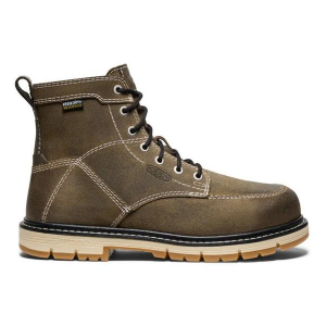 Women's KEEN Utility San Jose 6in Aluminum Toe Work Boots Outdoor 10 Steel Grey/Gum