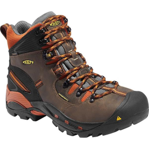 Men's KEEN Utility Pittsburgh Soft Toe Work Boots Outdoor 11 Cascade Brown/Bombay Brown